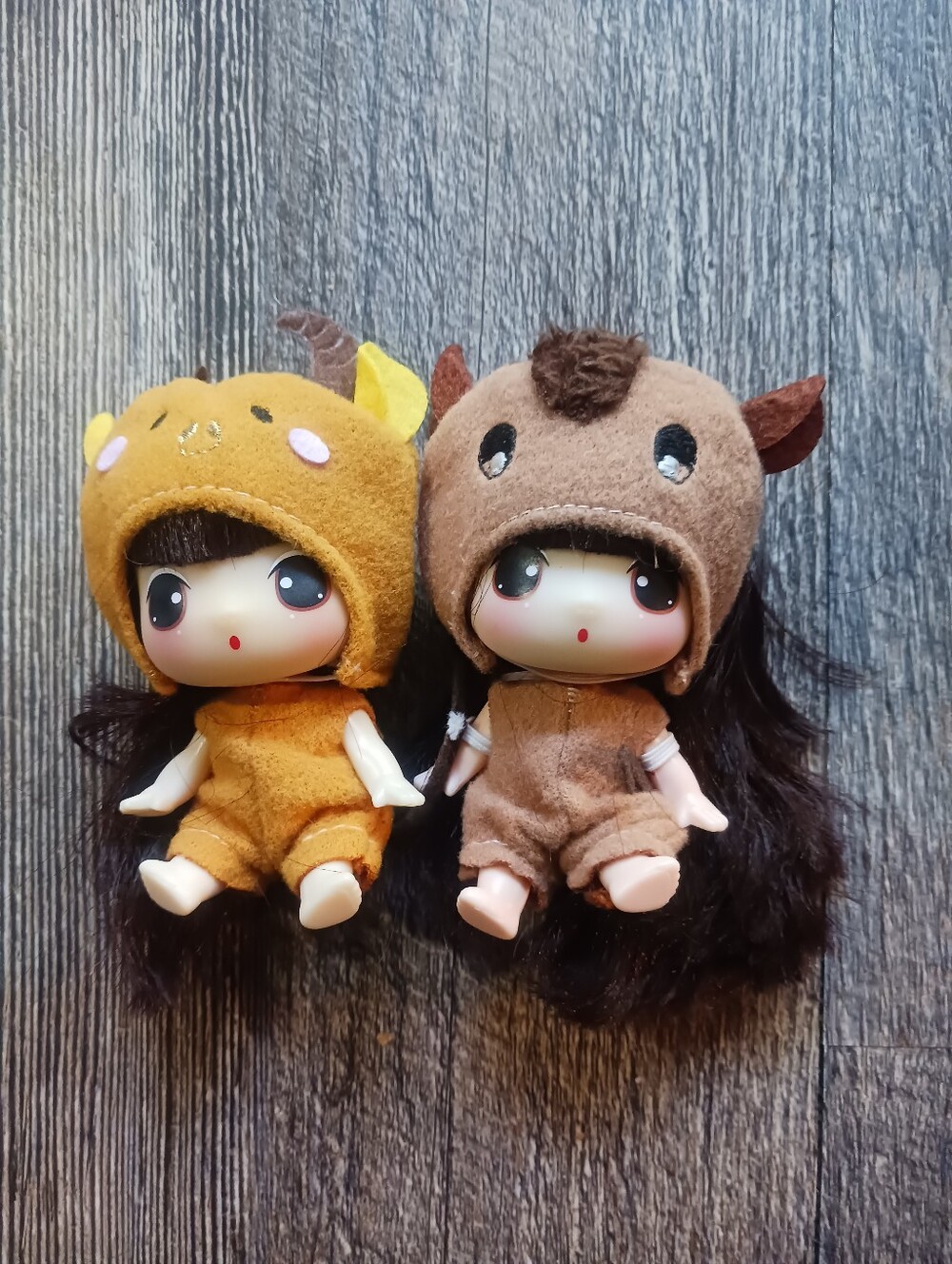 Ddung Halloween Series Dress Up Doll Plush Stuffed Set of 2